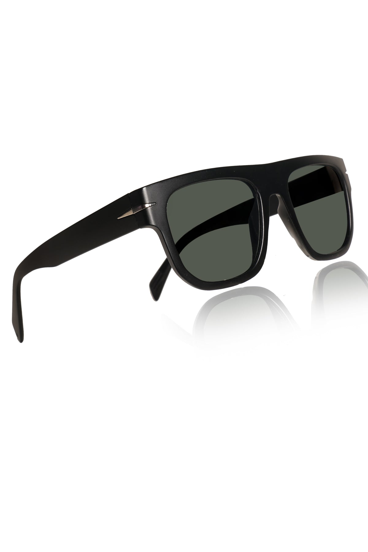 Series Obsession : Premium Square Pure Acetate Sheet Designer Fashionable Sunglasses Eyewear Shades For Men and Women With UV Protection Eyeglasses Frame (Black