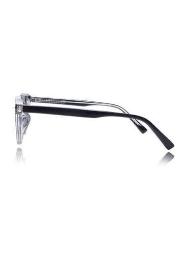 Legacy Round Sunglasses – UV400 Polarized (Crystal)