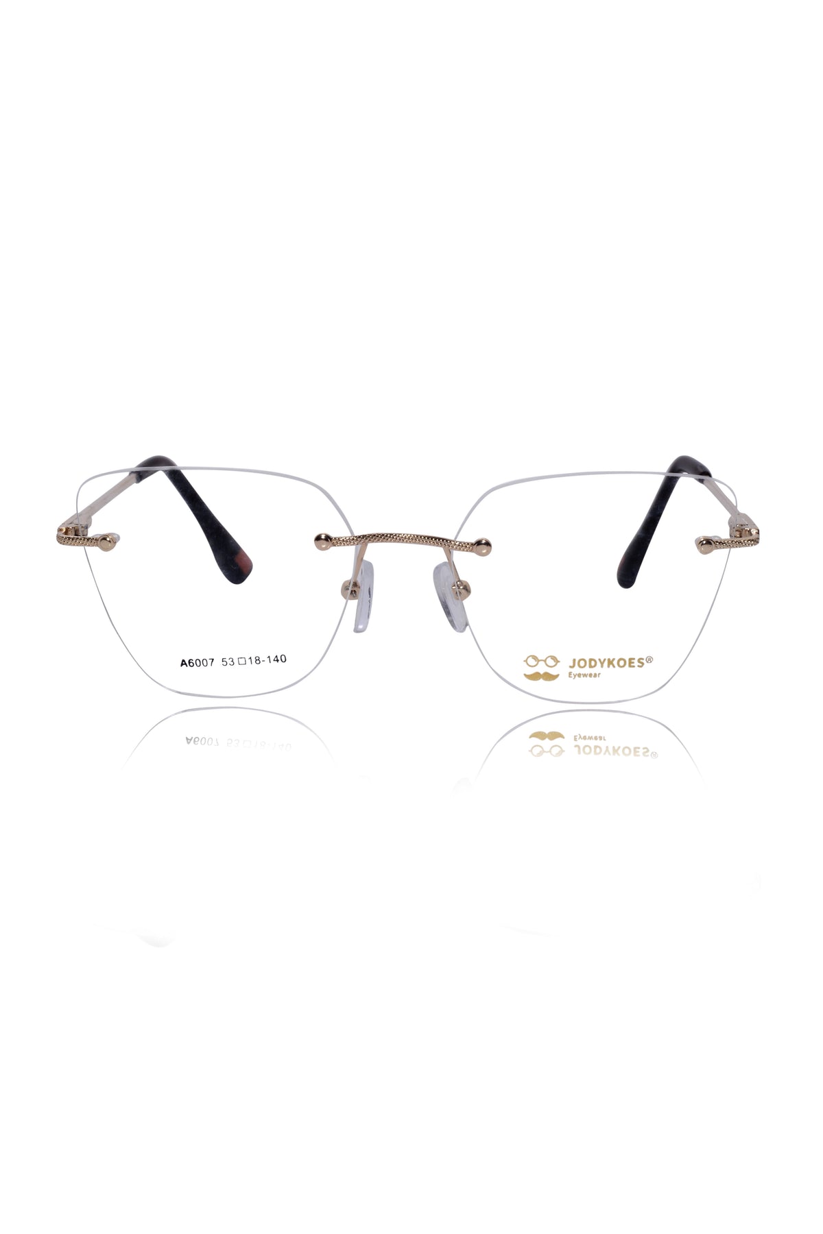 Cat Eye Signature Rimless Frame
