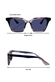 Legacy Cat Eye Sunglasses – UV400 Polarized (Green)