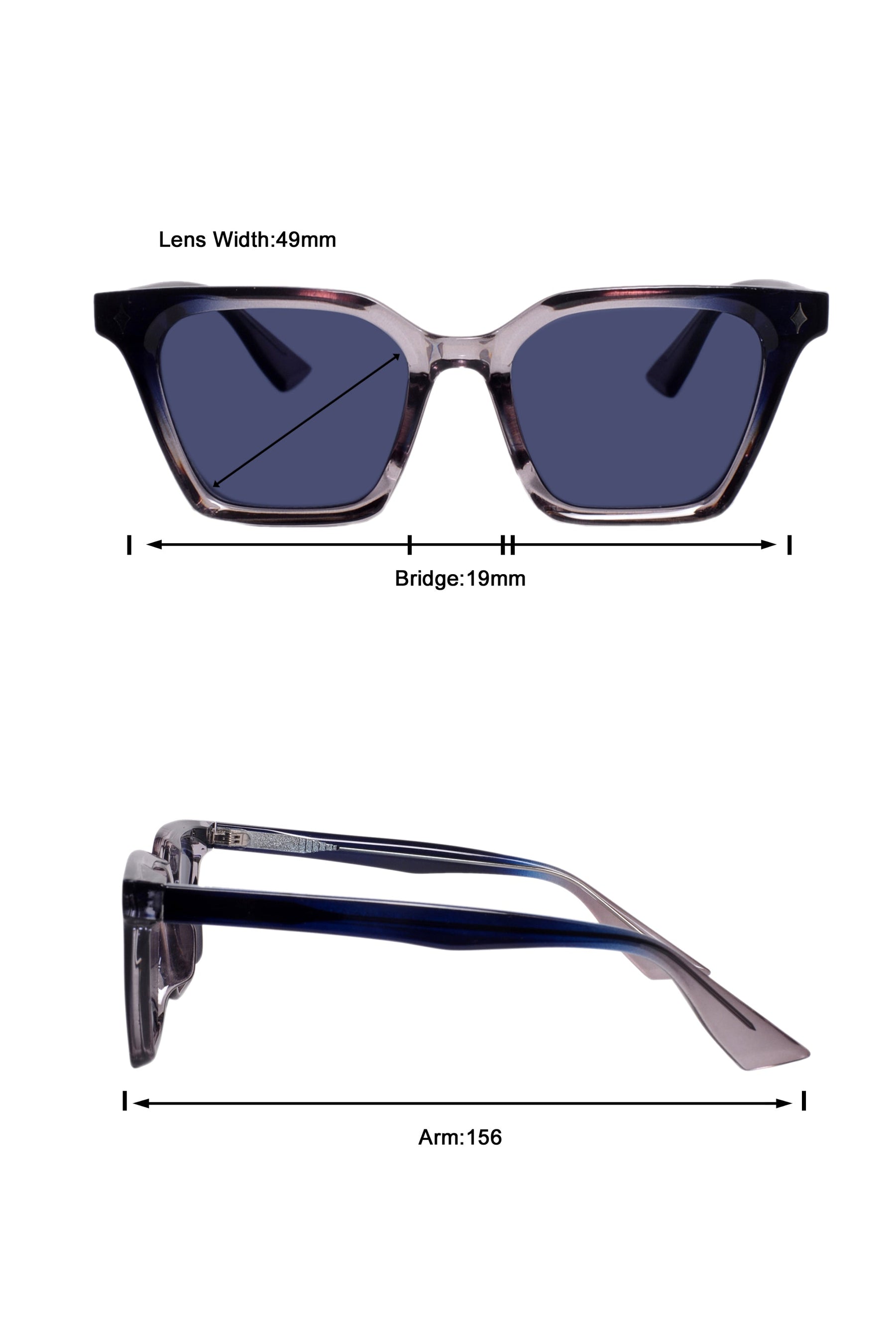 Legacy Cat Eye Sunglasses – UV400 Polarized (Green)