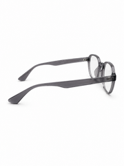 Smoke Grey Stylish Glasses Frame