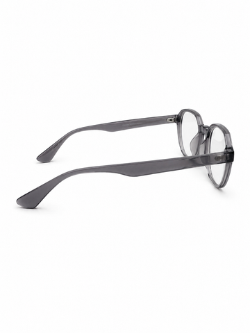 Smoke Grey Stylish Glasses Frame
