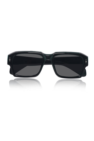 Legacy Square Sunglasses – UV400 Polarized (Black)
