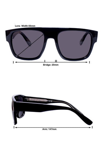 Legacy Square Sunglasses – UV400 Polarized