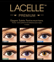 Bausch & Lomb Lacelle Premium GREEN Color Contact Lens (1 Lens/Box)