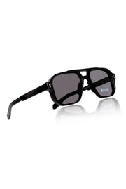 Legacy Aviator Sunglasses – UV400 Polarized (Opaque Black)