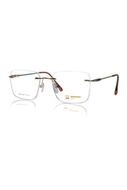Square Signature Rimless Frame