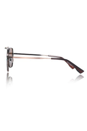 Legacy Metal Square Sunglasses – UV400 Polarized (Brown)