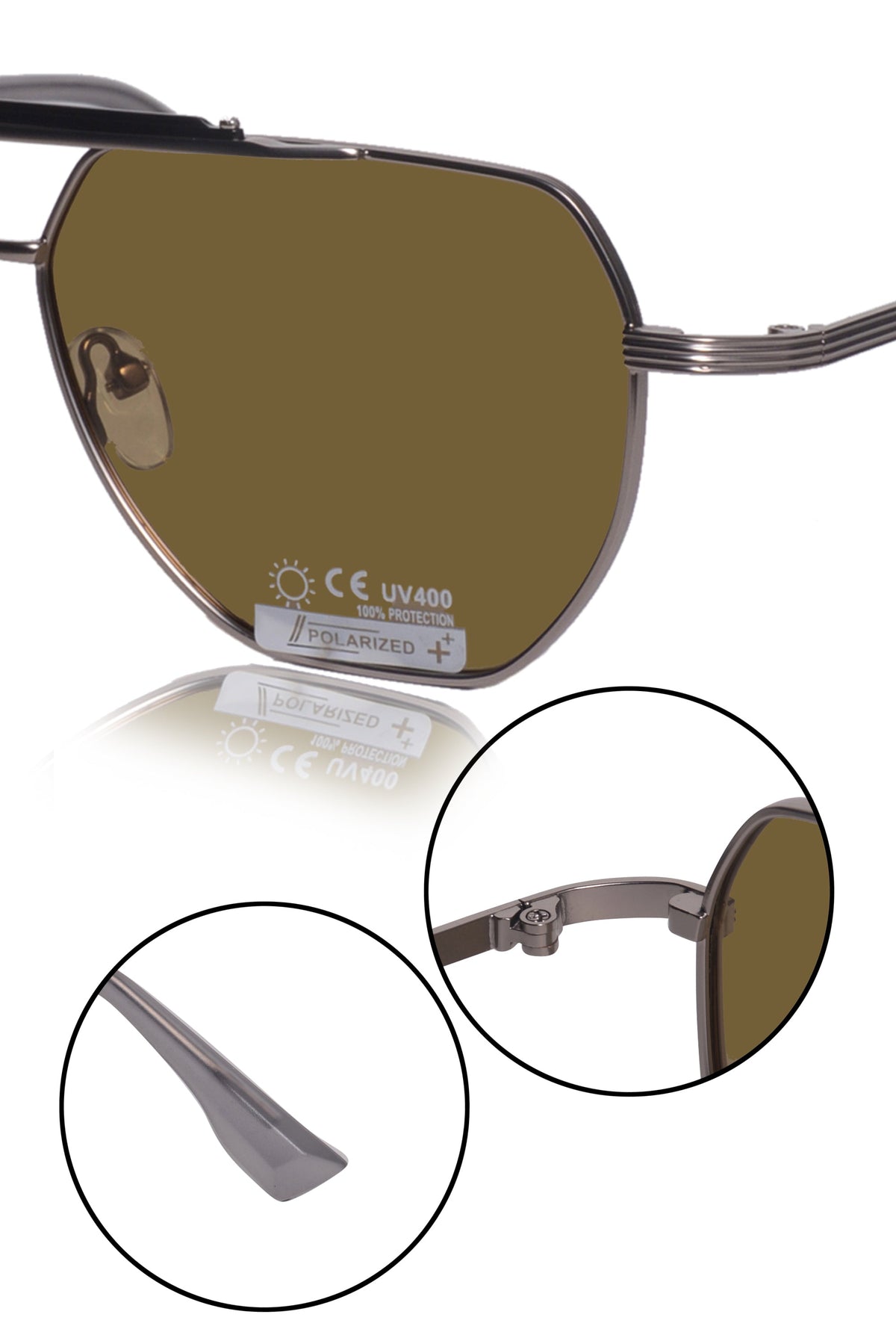 Legacy Square Sunglasses – UV400 Polarized