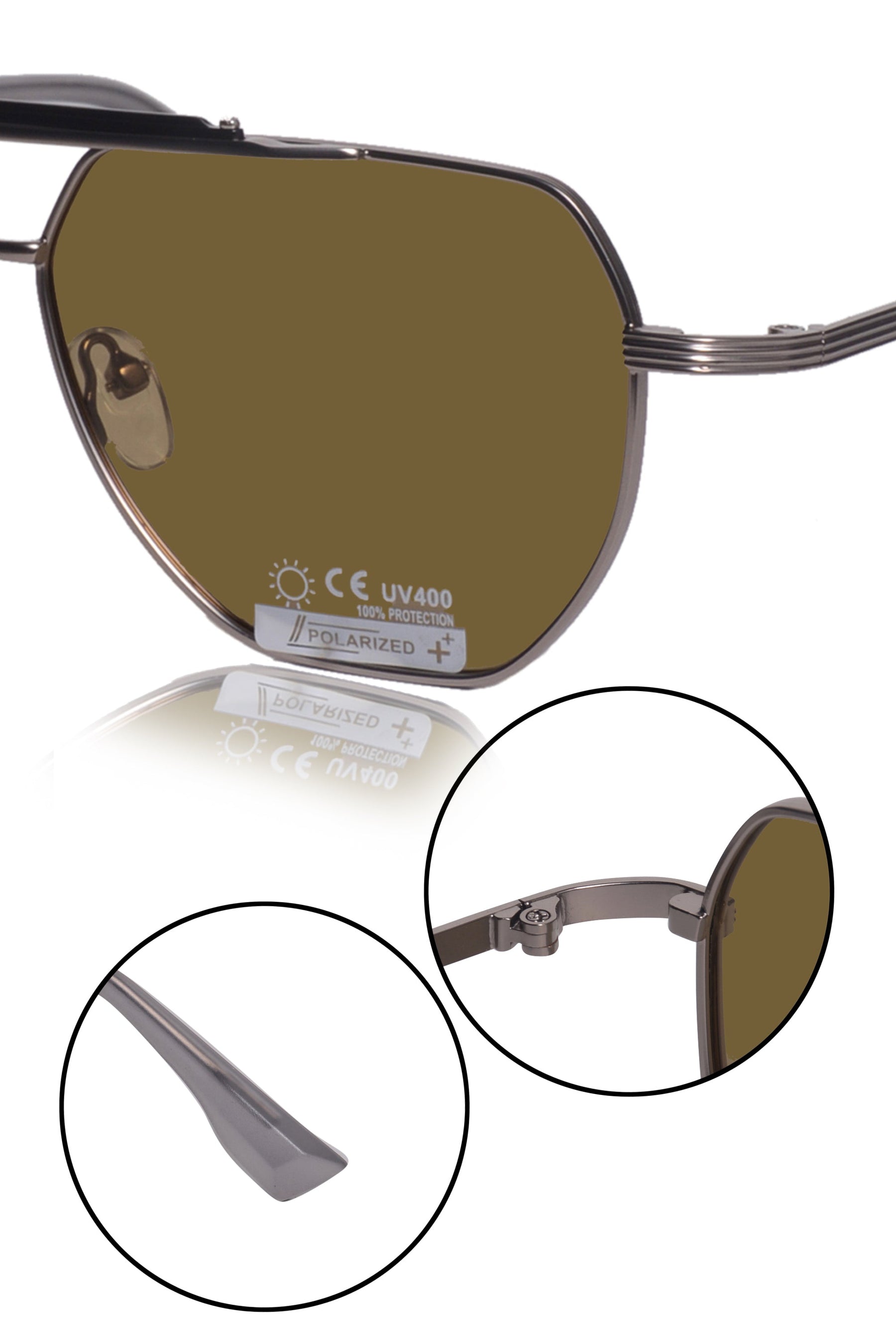Legacy Square Sunglasses – UV400 Polarized