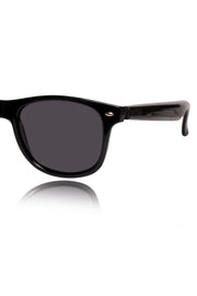 Jodykoes Square Smart Sunglasses with Speaker and Voice Assistant (Black)