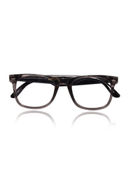 Jodykoes Square Smart Glasses with Speaker and Voice Assistant (Brown)
