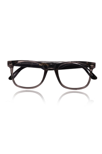 Jodykoes Square Smart Glasses with Speaker and Voice Assistant (Brown)