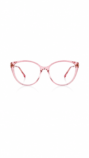 Pink Oversized Cat Eye Glasses Frame