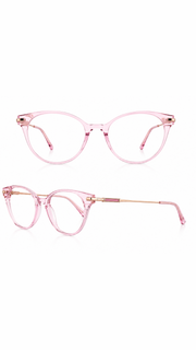 Pink Cat Eye Glasses Frame