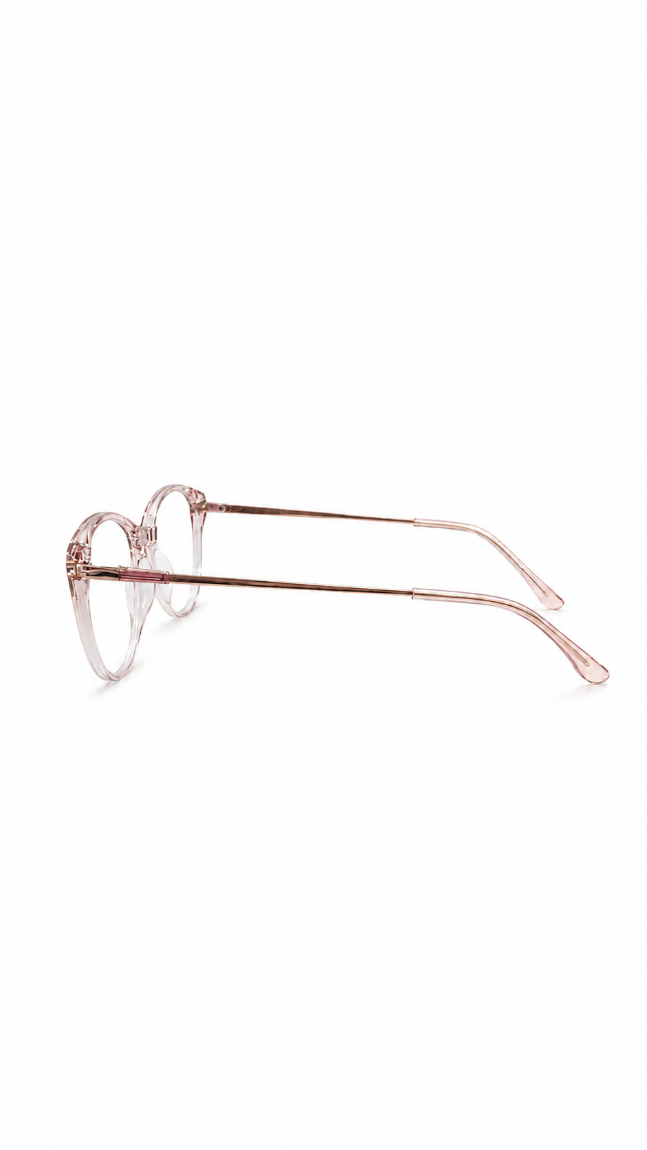 Pink Oversized Cat Eye Glasses Frame