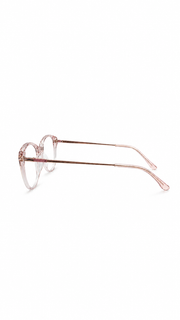 Pink Oversized Cat Eye Glasses Frame