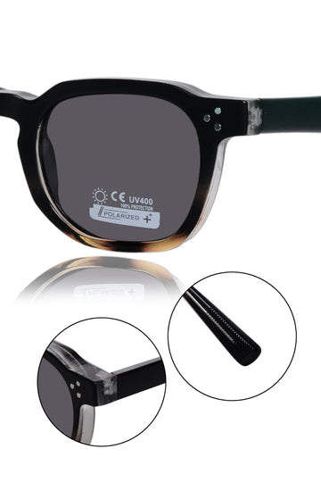 Legacy Cat Eye Sunglasses – UV400 Polarized (Black Tortoise)