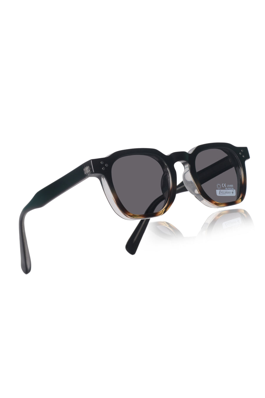 Legacy Cat Eye Sunglasses – UV400 Polarized (Black Tortoise)