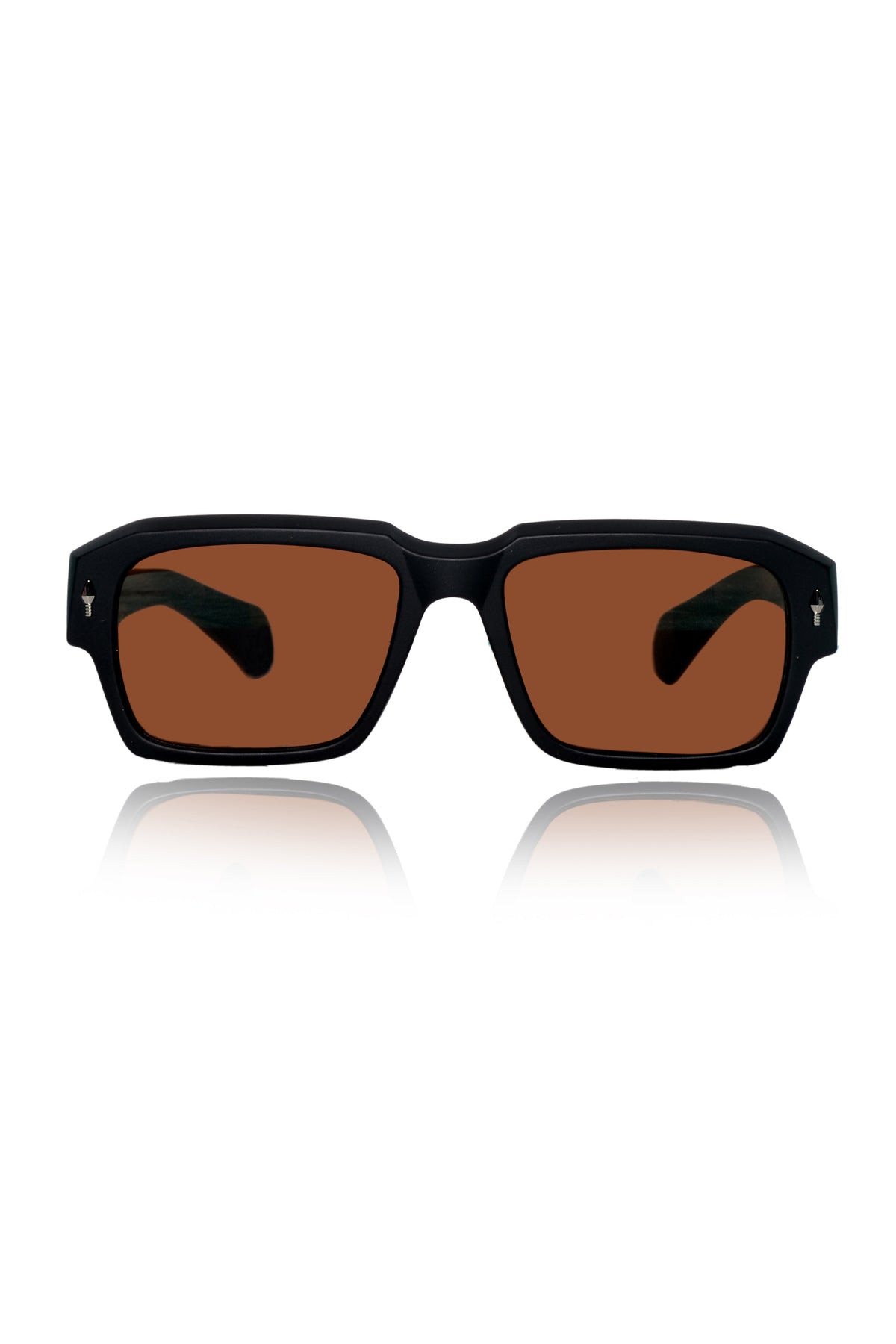 Legacy Square Sunglasses – UV400 Polarized (Brown)