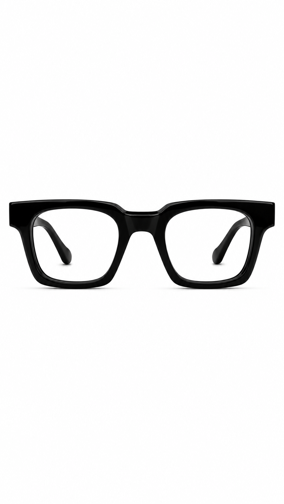Premium Black Rectangle Glasses Frame