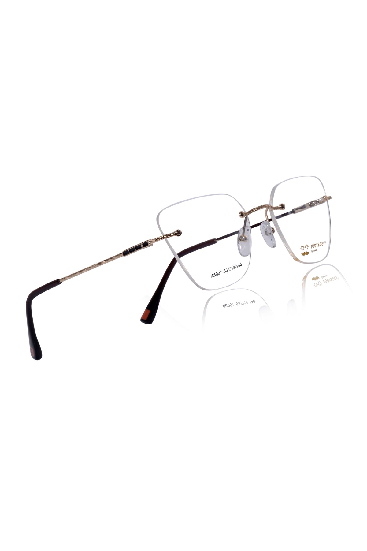 Cat Eye Signature Rimless Frame