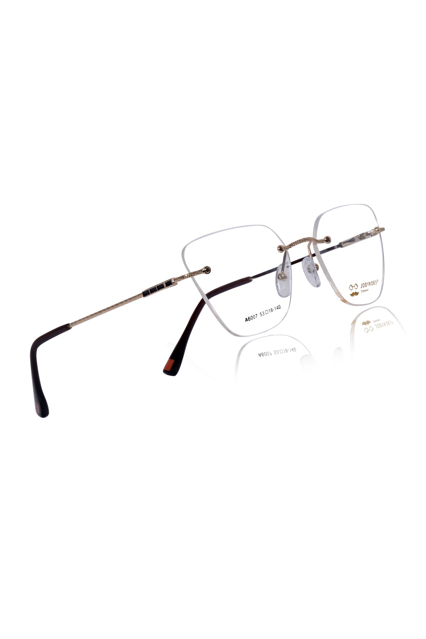 Cat Eye Signature Rimless Frame