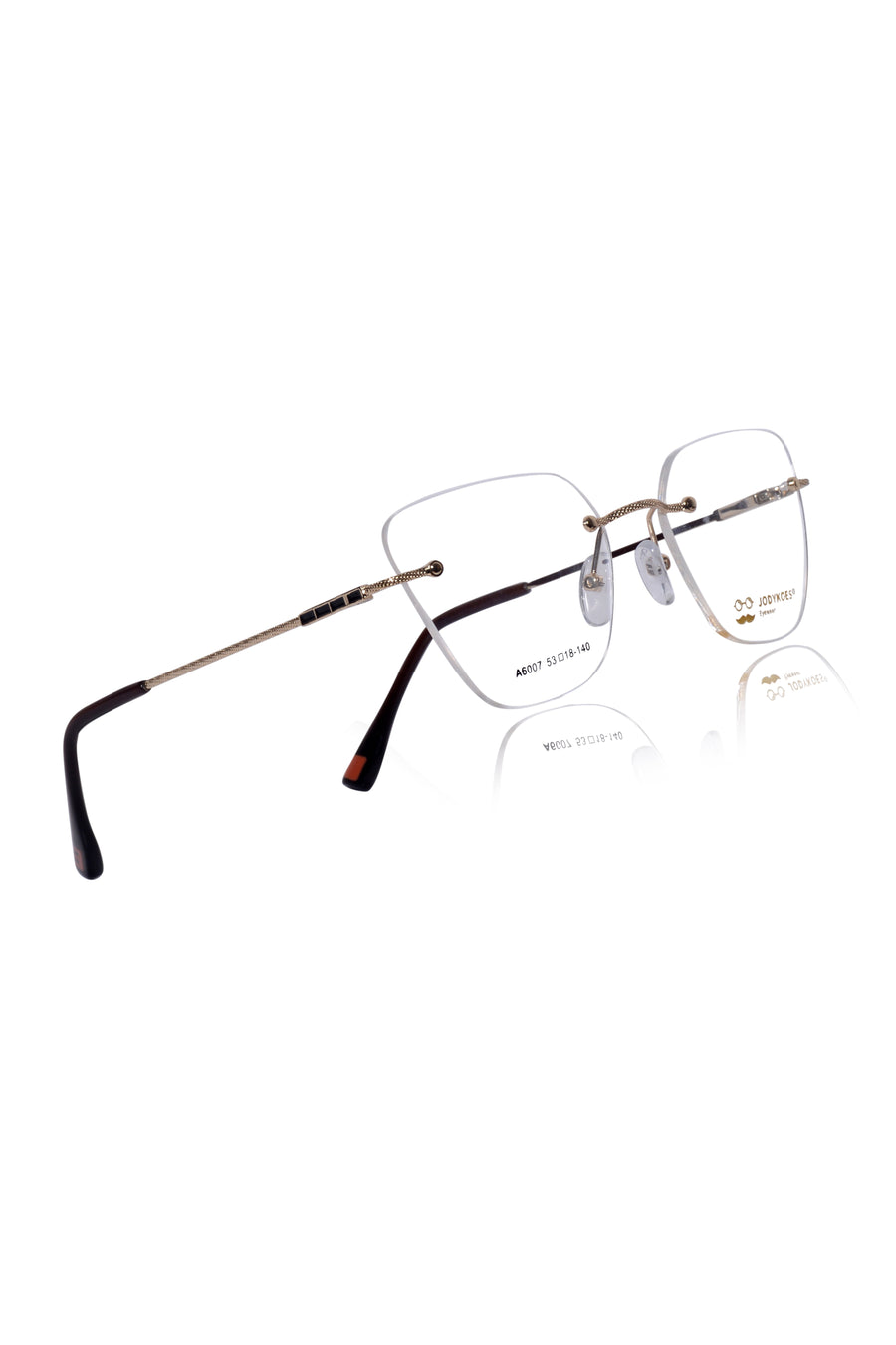 Cat Eye Signature Rimless Frame