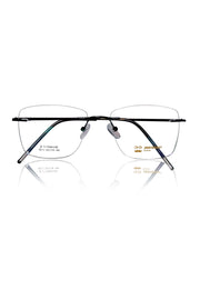 Square Signature Rimless Frame