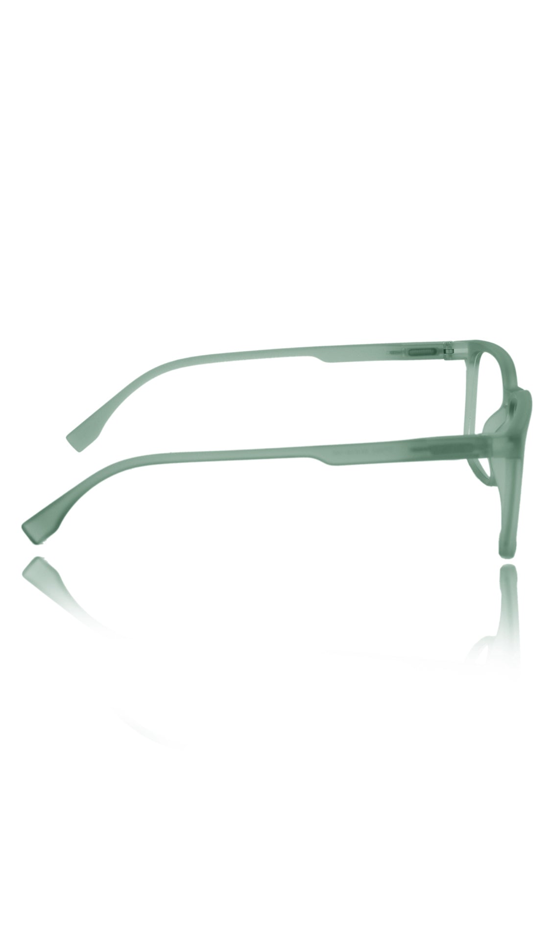 Colour Series : Vibrant colours eyewear rectangle frames with anti glare and blue filter eyeglasses for men and women (Sky Green)