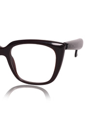 Jodykoes Cat Eye Smart Glasses with Speaker and Voice Assistant (Black)