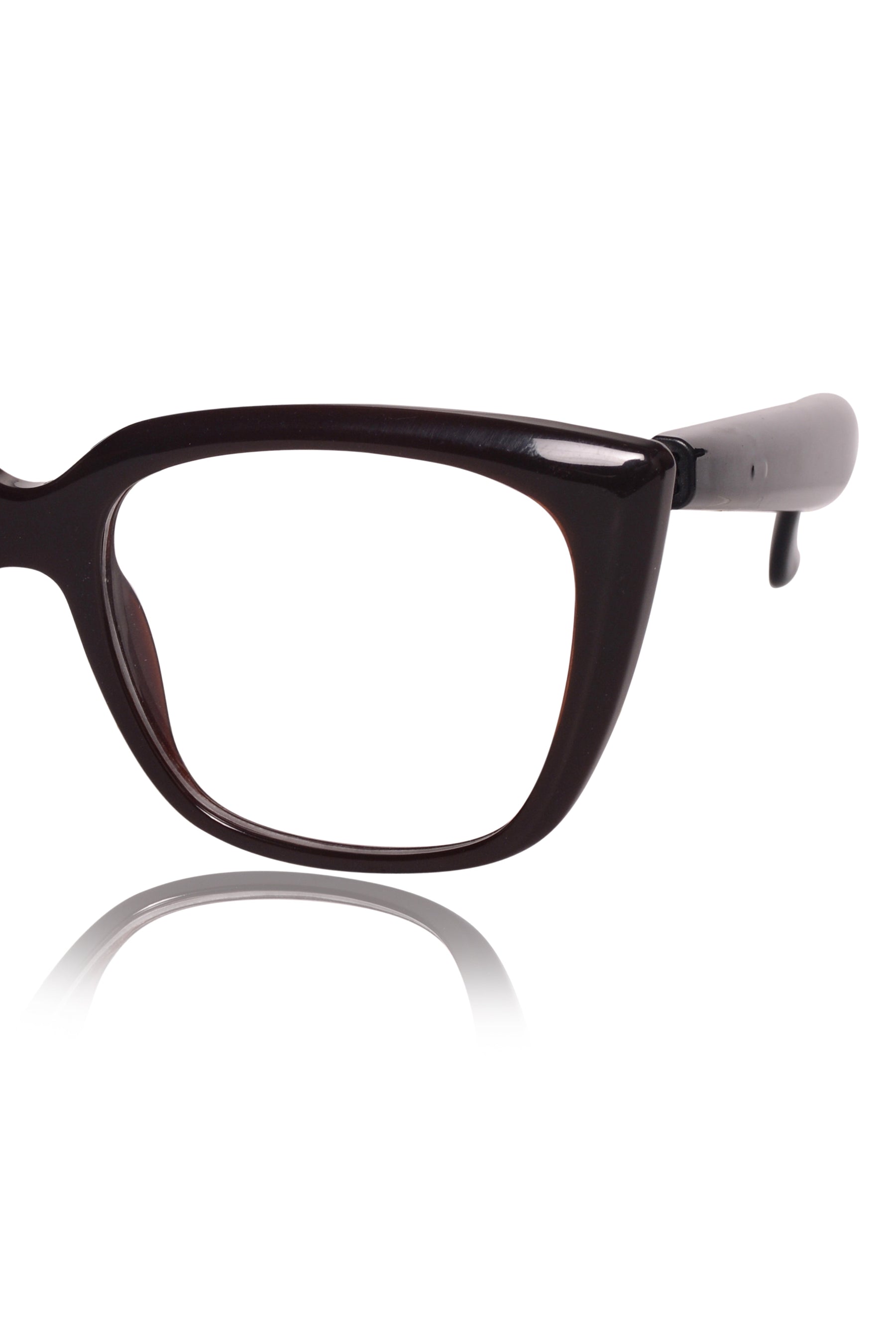 Jodykoes Cat Eye Smart Glasses with Speaker and Voice Assistant (Black)
