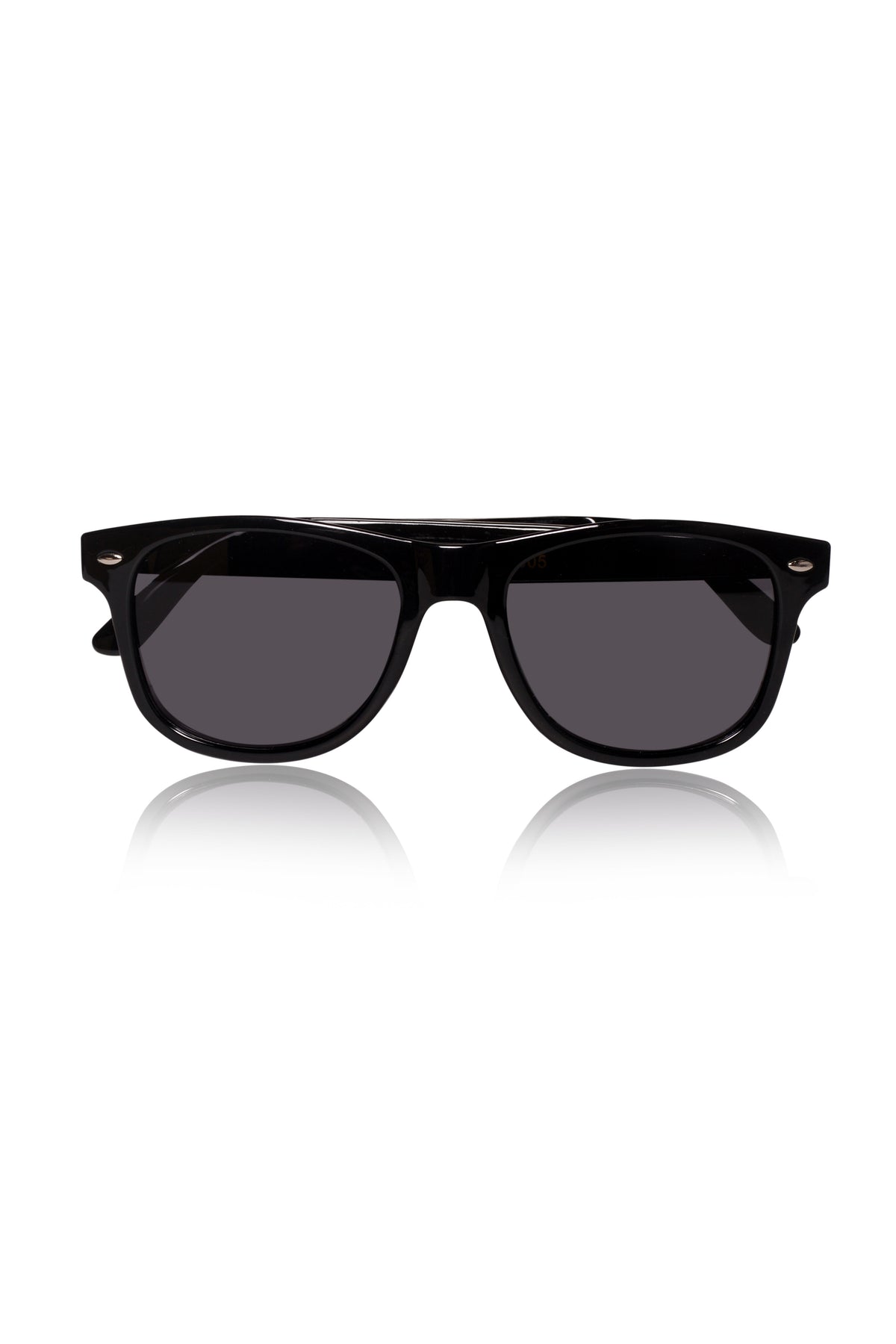 Jodykoes Square Smart Sunglasses with Speaker and Voice Assistant (Black)