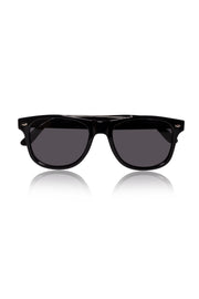 Jodykoes Square Smart Sunglasses with Speaker and Voice Assistant (Black)