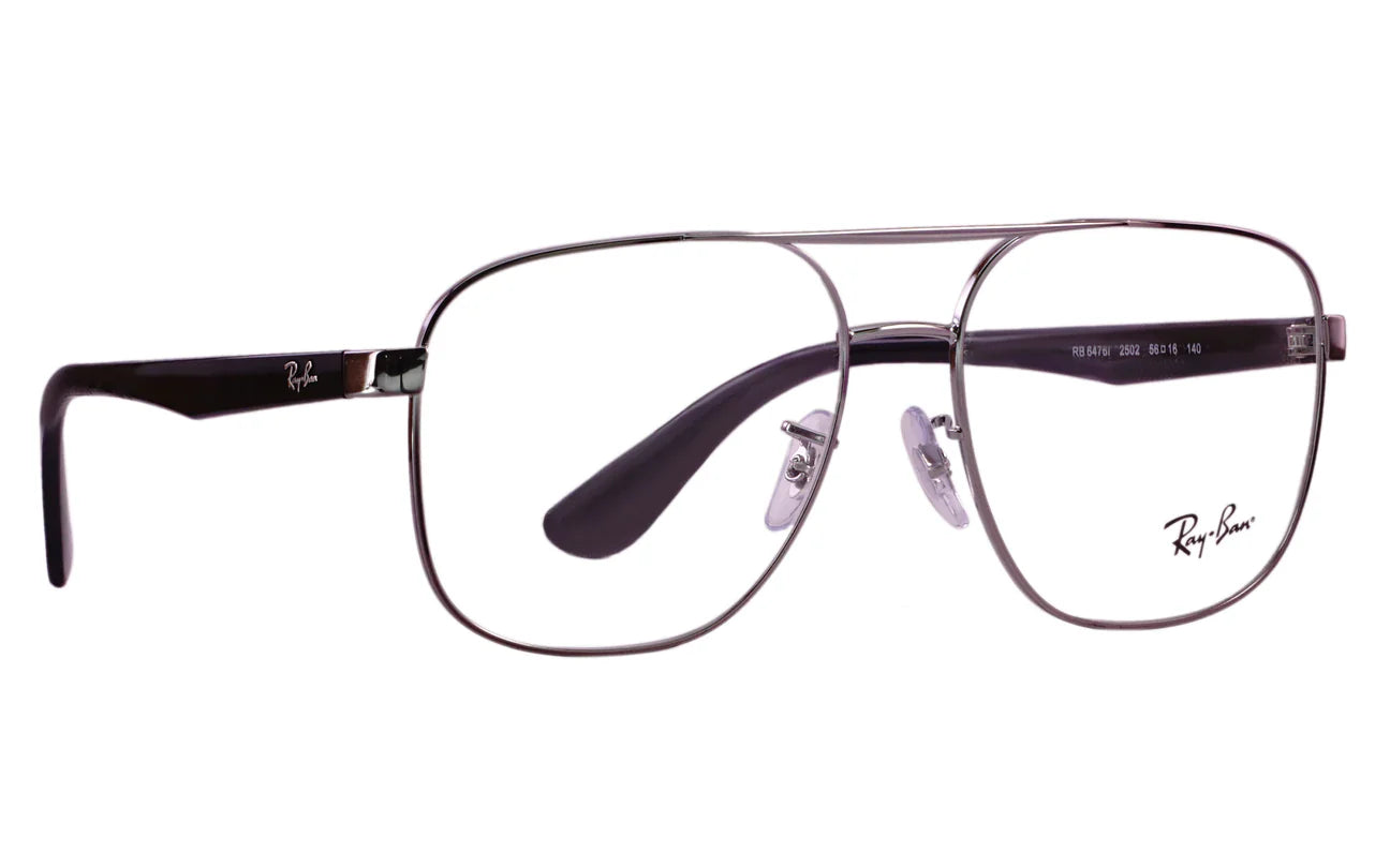 Ray-Ban RB 6476I 2502 56 Gray Eyewear Frame
