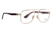 Ray-Ban RB 6476I 2500 56 Gold Eyewear Frame