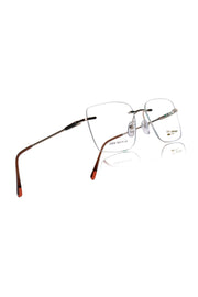 Square Signature Rimless Frame