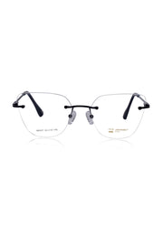 Cat Eye Signature Rimless Frame (Black)