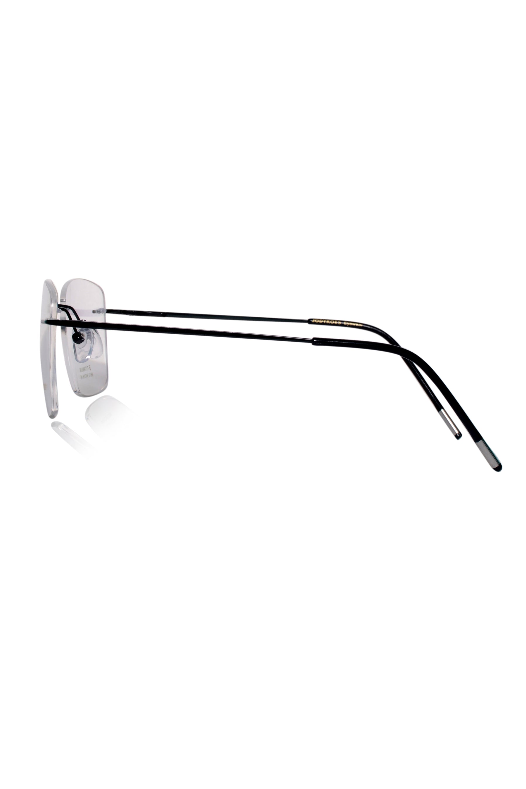 Square Signature Rimless Frame