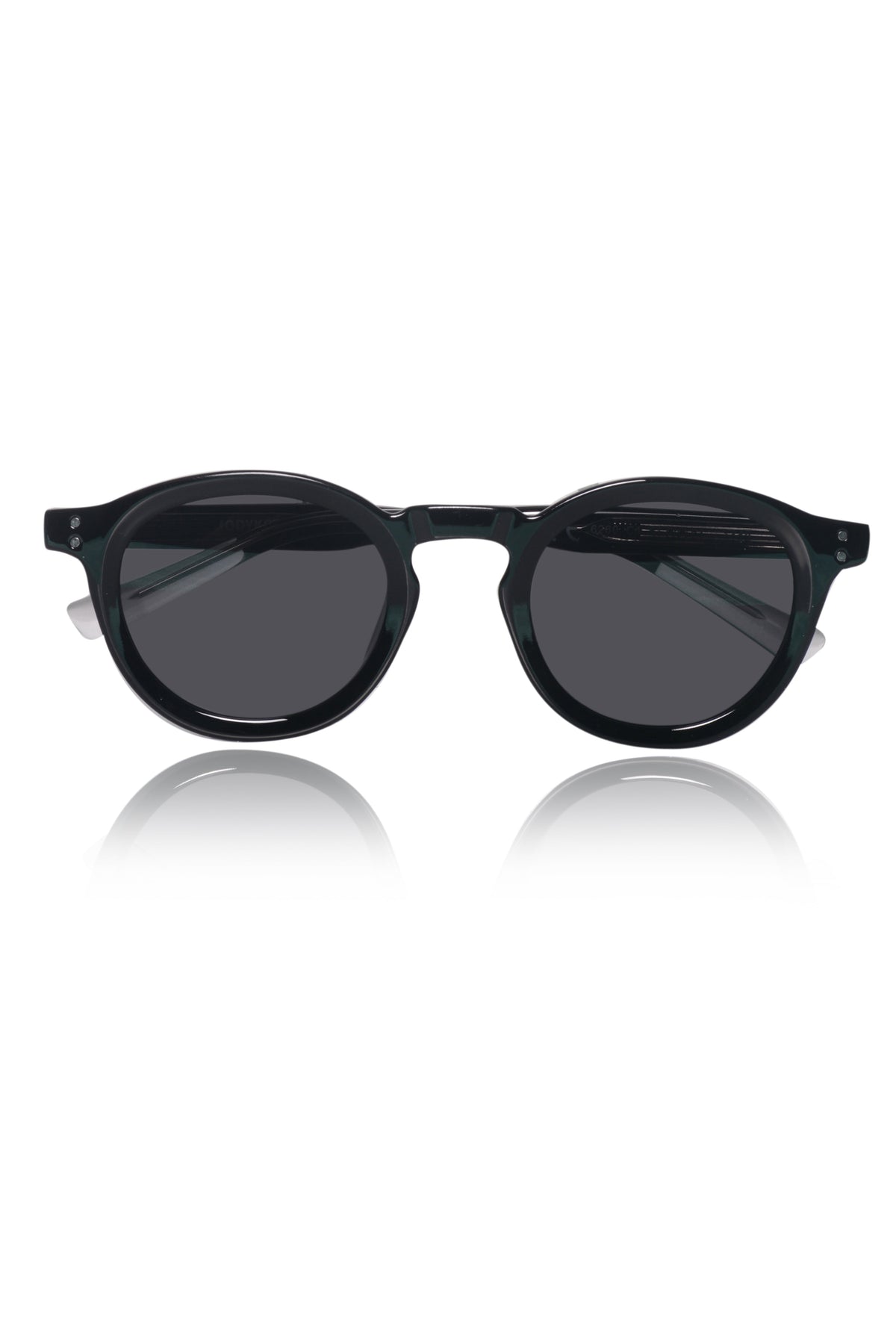 Legacy Round Sunglasses – UV400 Polarized (Black)
