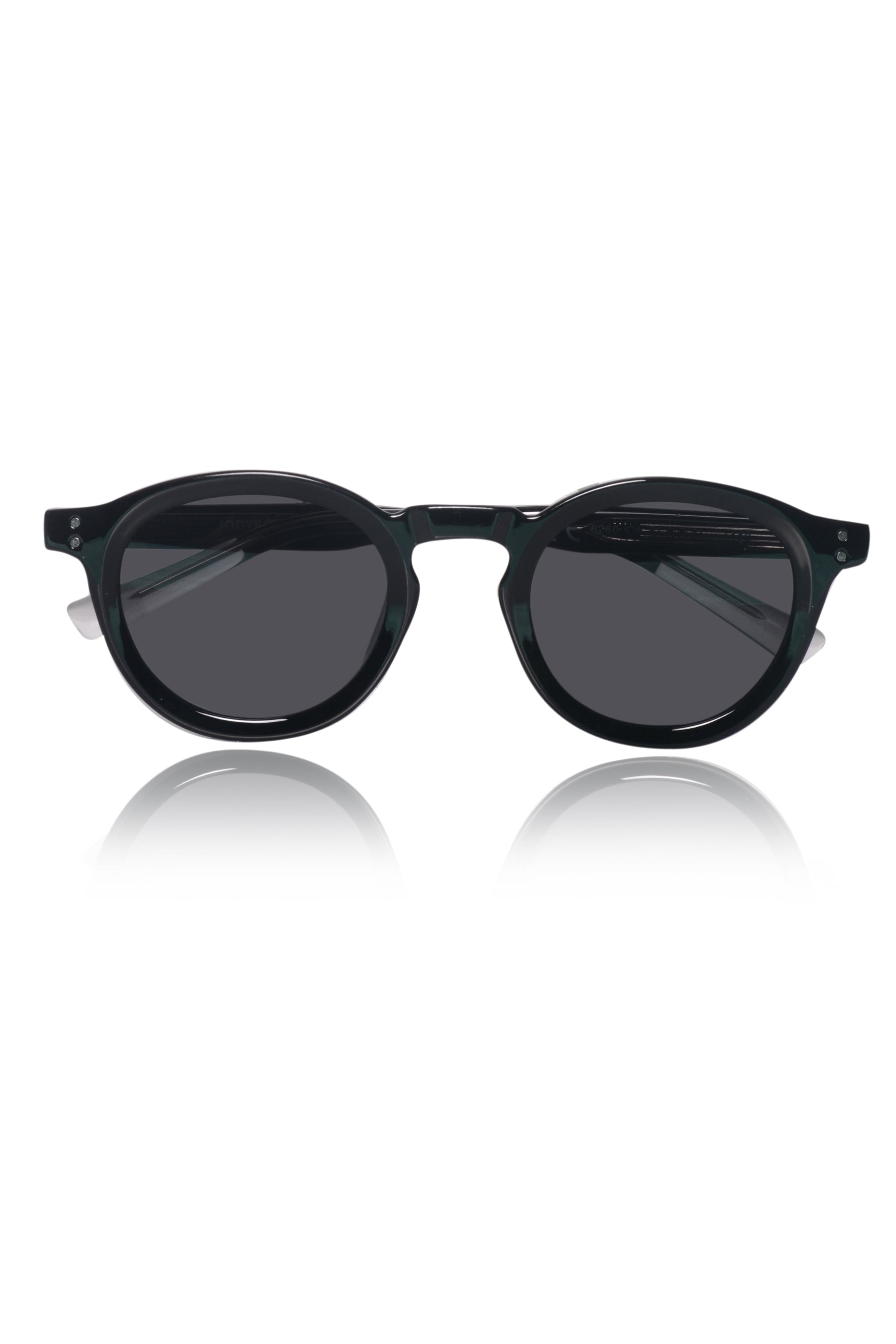 Legacy Round Sunglasses – UV400 Polarized (Black)