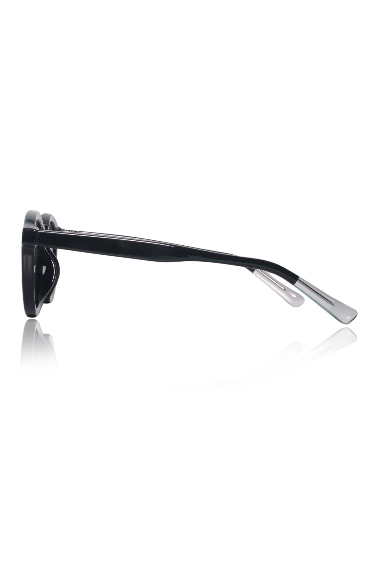 Legacy Round Sunglasses – UV400 Polarized (Black)