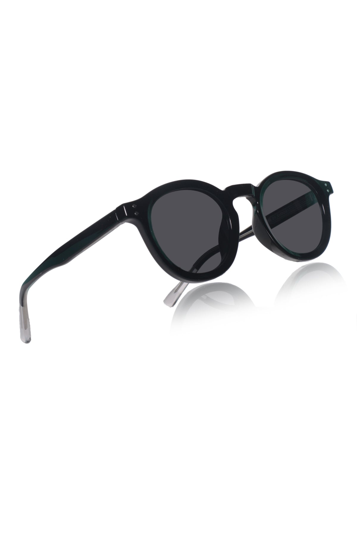Legacy Round Sunglasses – UV400 Polarized (Black)
