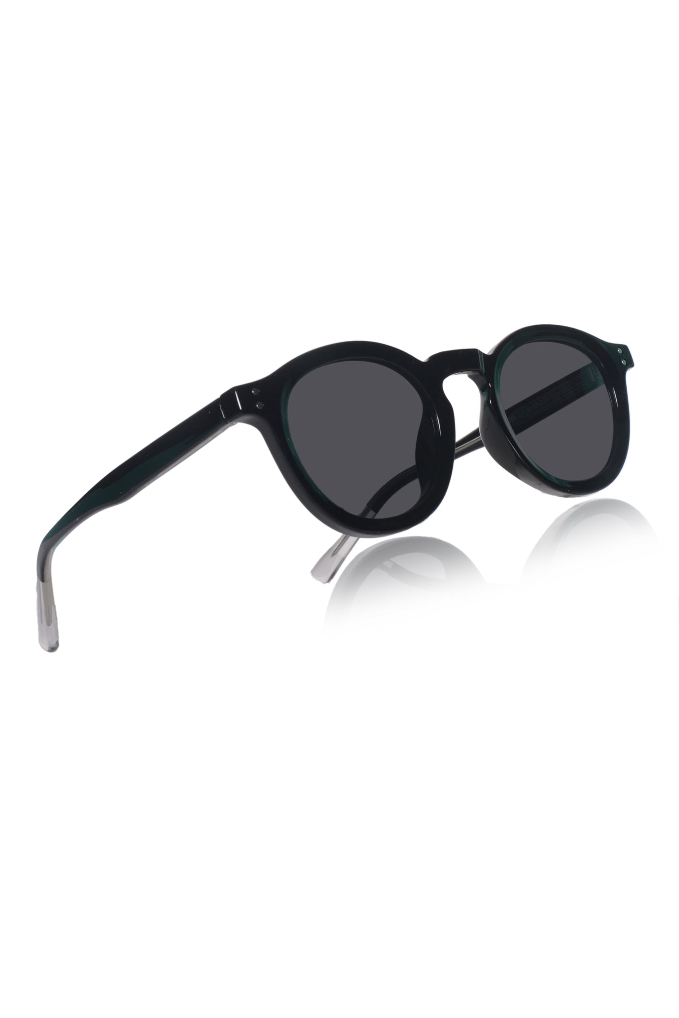 Legacy Round Sunglasses – UV400 Polarized (Black)