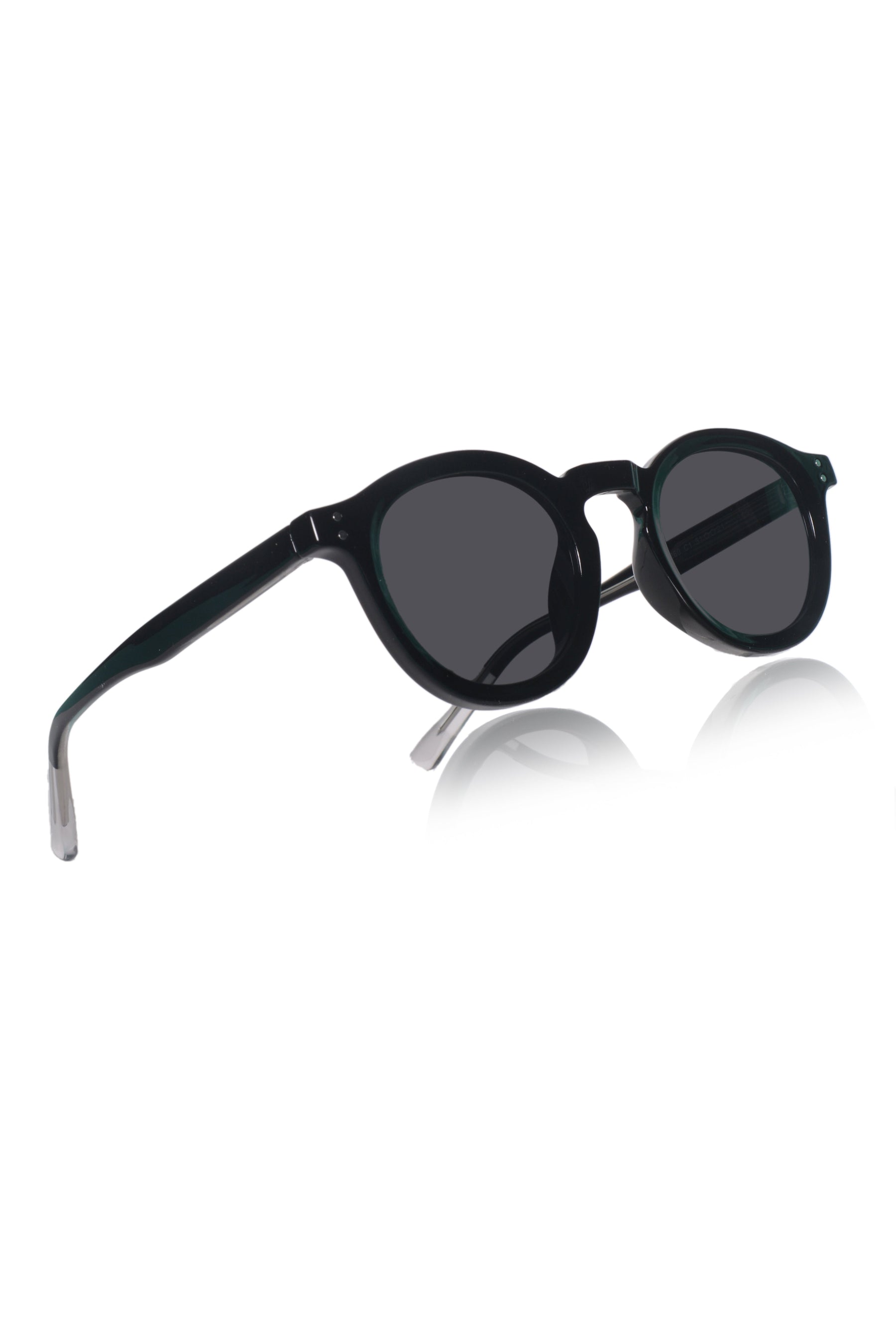 Legacy Round Sunglasses – UV400 Polarized (Black)