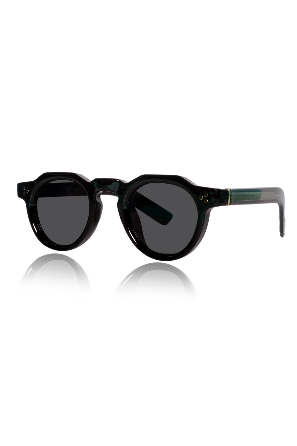 Legacy Flat-Top Sunglasses – UV400 Polarized (Black)