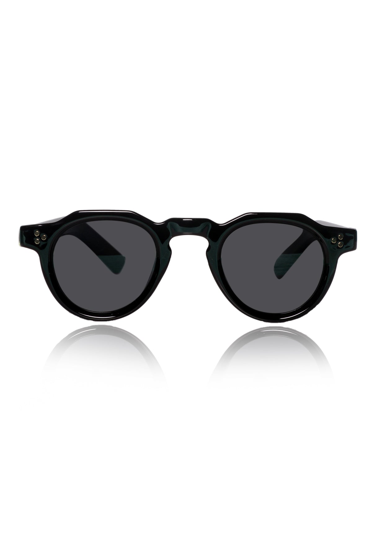 Legacy Flat-Top Sunglasses – UV400 Polarized (Black)