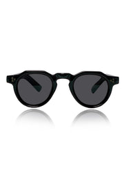 Legacy Flat-Top Sunglasses – UV400 Polarized (Black)