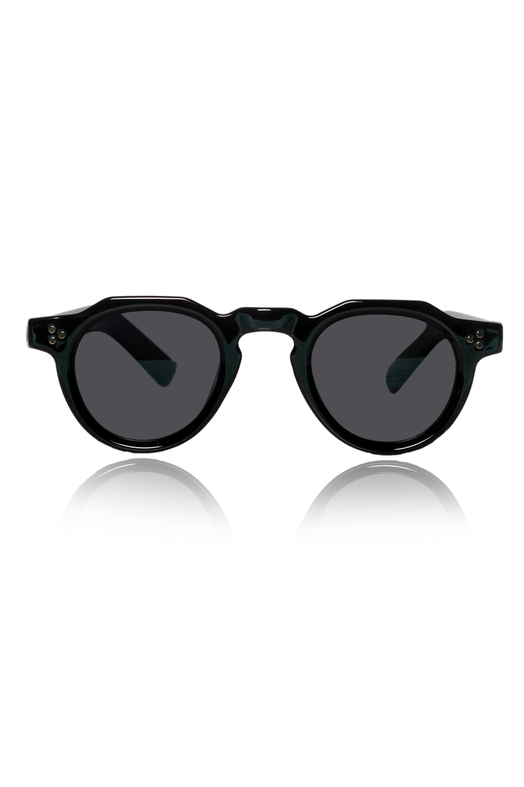 Legacy Flat-Top Sunglasses – UV400 Polarized (Black)